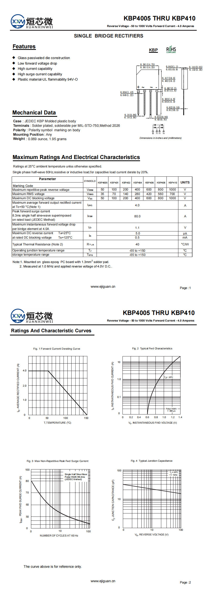 KBP410整流桥