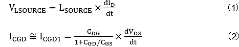 SiC MOSFET LS导通