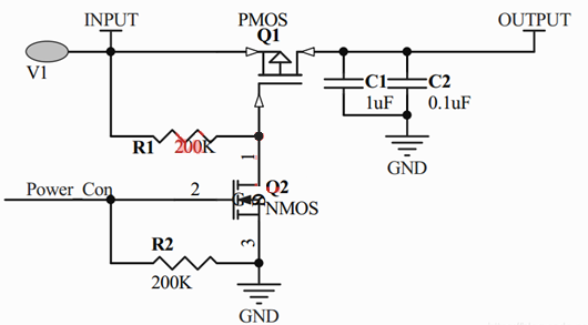 PMOS 电源开关