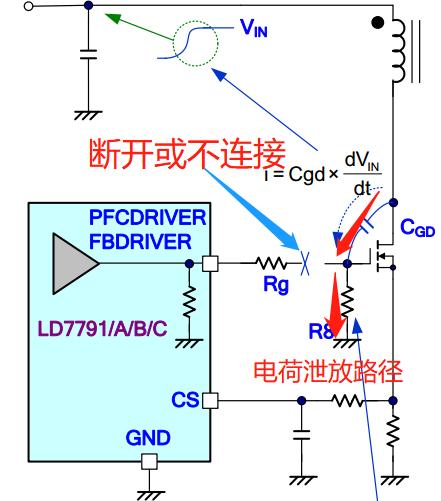 MOSFET栅极 源极 下拉电阻
