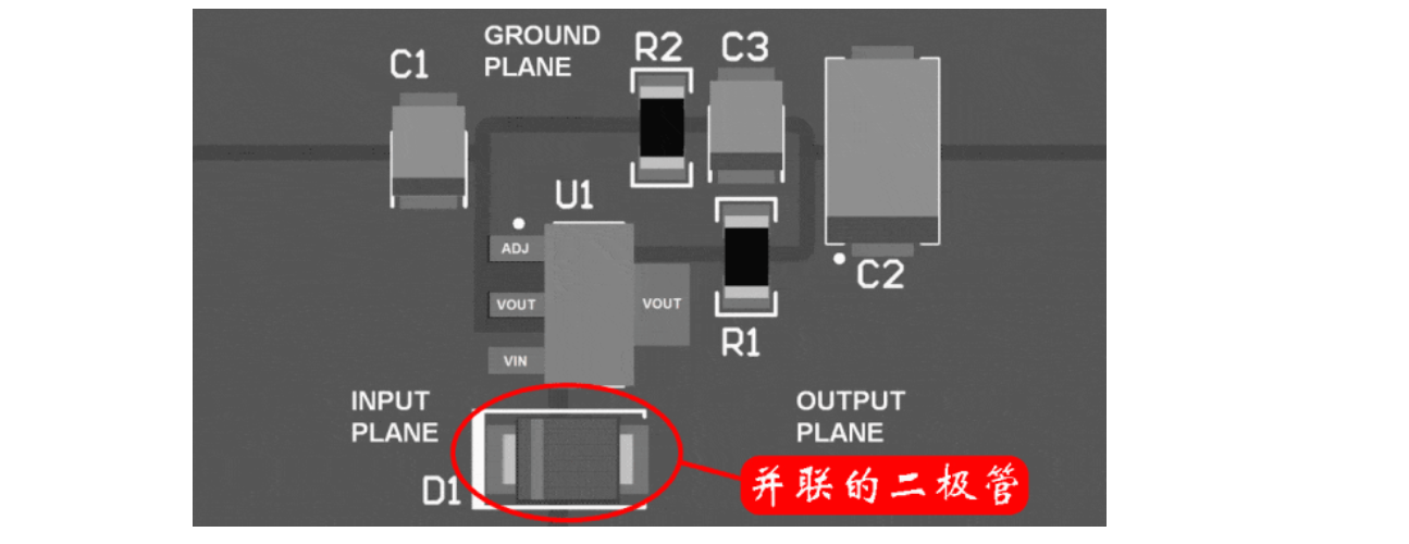 LDO 并联二极管