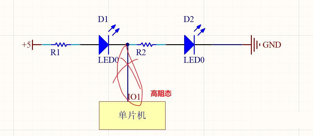MCU控制灯